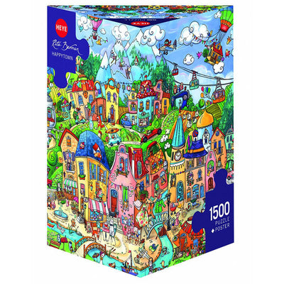 Happytown By Rita Berman 1500pcs Puzzle