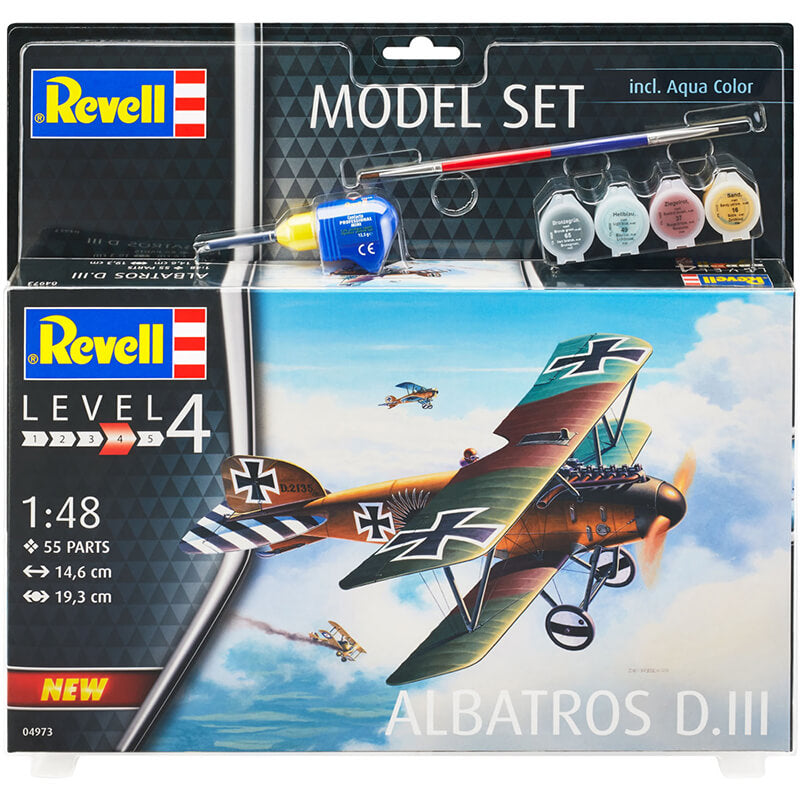 Revell 1/48 Albatros D.III Set Kit