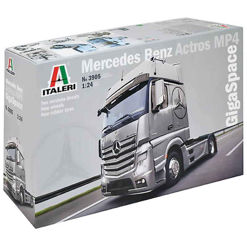 Italeri 1/24 Mercedes Benz Actros MP4 Giga Space Kit