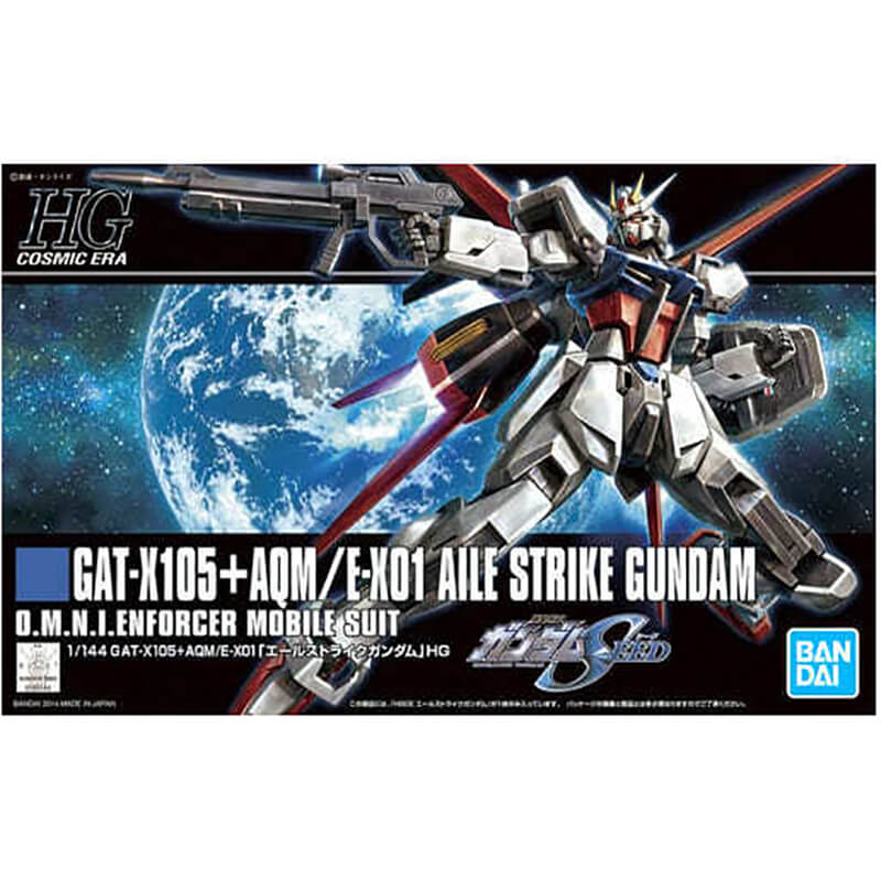 Bandai 1/144 HG GAT-X105+AQM/E-X01 Aile Strike Gundam Kit