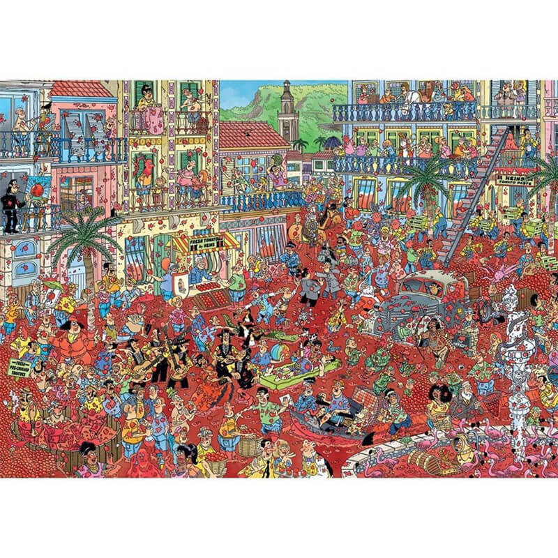 La Tomatina 1000pc Puzzle