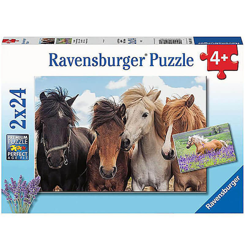 Horses Friends 2x24pcs Puzzle