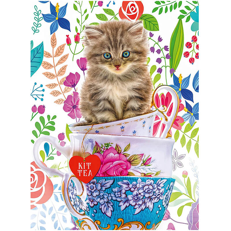 Kitten in a Cup 500pcs Puzzle