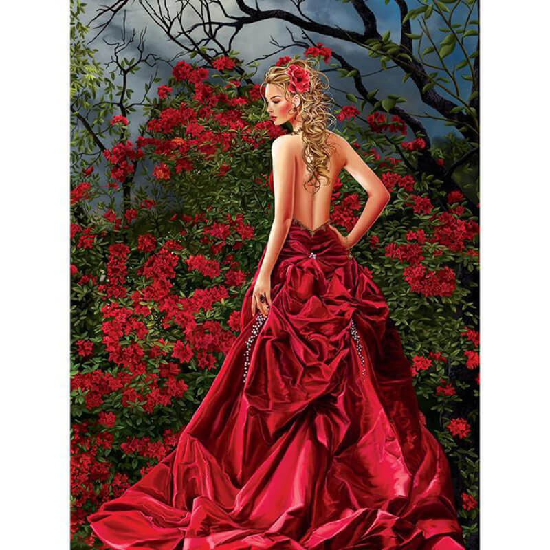 Tais In Red By Nene Thomas 1000pc Puzzle