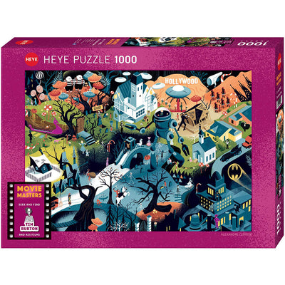 Tim Burton Films 1000pc Puzzle