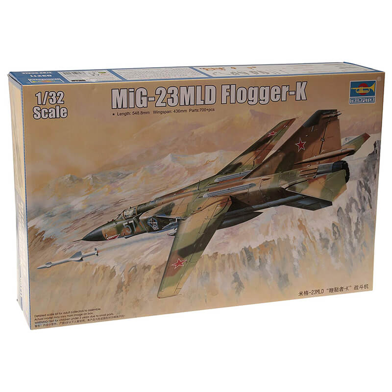 Trumpeter 1/32 MiG-23MLD Flogger-K Kit