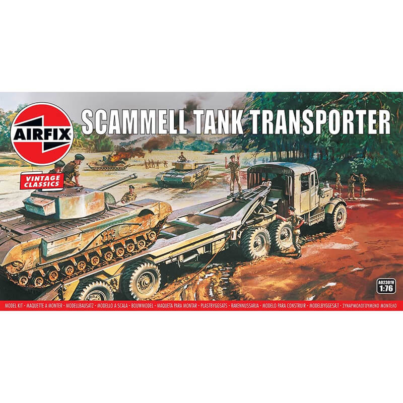 Airfix 1/76 Scammell Tank Transporter Kit
