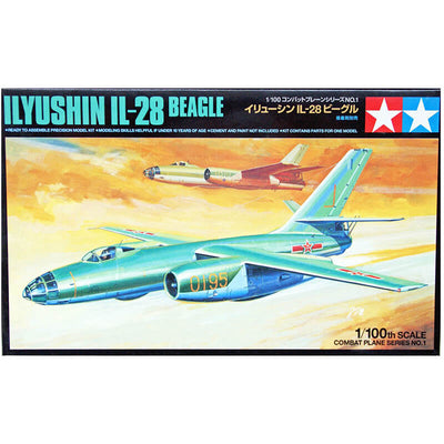 Tamiya 1/100 Ilyushin IL-28 Beagle Kit