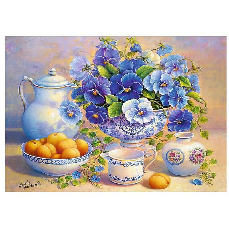 Blue Bouquet 1000pc Puzzle