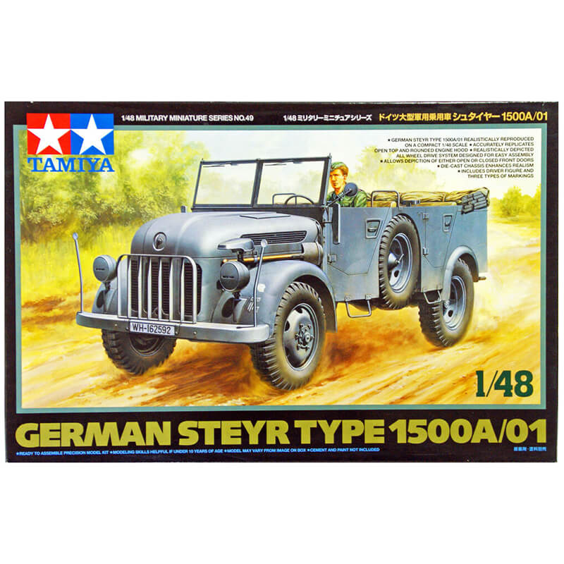 Tamiya 1/48 German Steyr Type 1500A/01 Kit