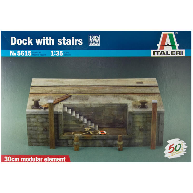 Italeri 1/35 Dock With Stairs Kit