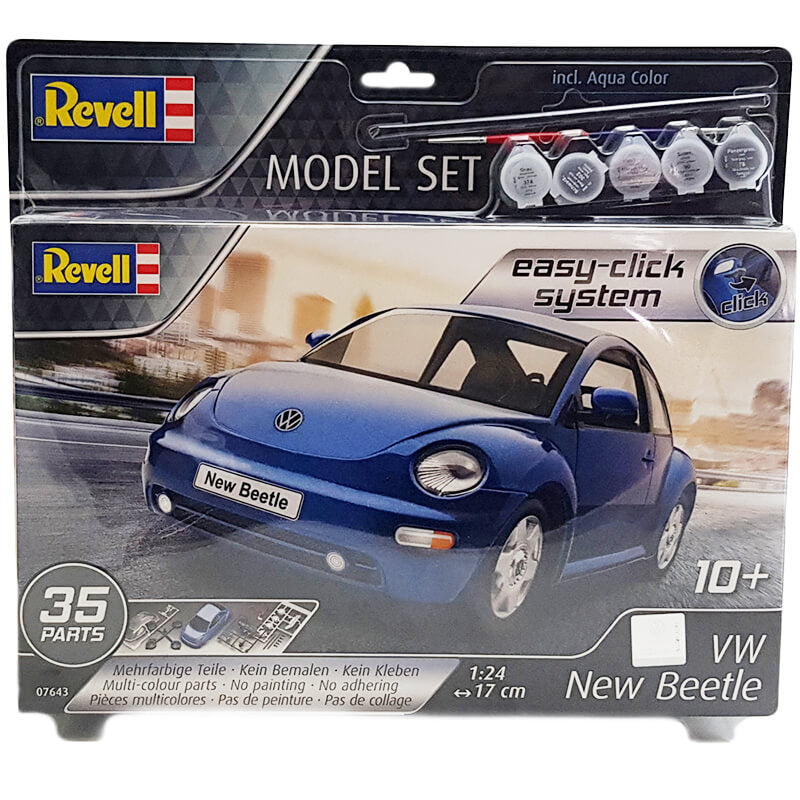 Revell 1/24 VW New Beetle Set Kit