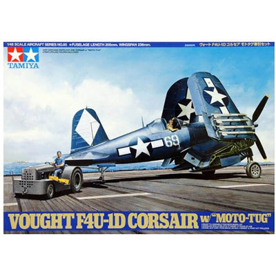 Tamiya 1/48 Vought F4U-1D Corsair w/"Moto-Tug" Kit