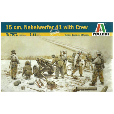 Italeri 1/72 15 cm. Nebelwerfer 41 With Crew Kit