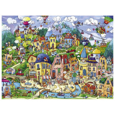 Happytown By Rita Berman 1500pcs Puzzle