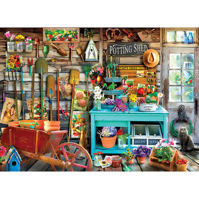 The Potting Shed by Jason Taylor 1000pc Puzzle