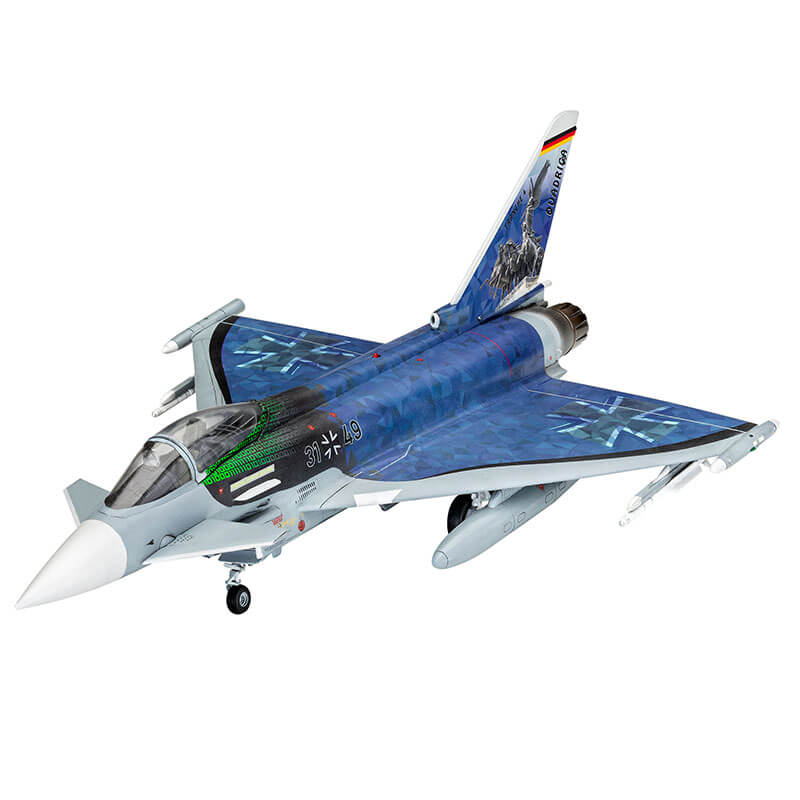Revell 1/72 Eurofighter Luftwaffe 2020 "Quadriga" Model Set Kit