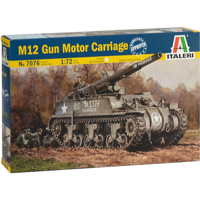 Italeri 1/72 M12 Gun Motor Carriage Kit