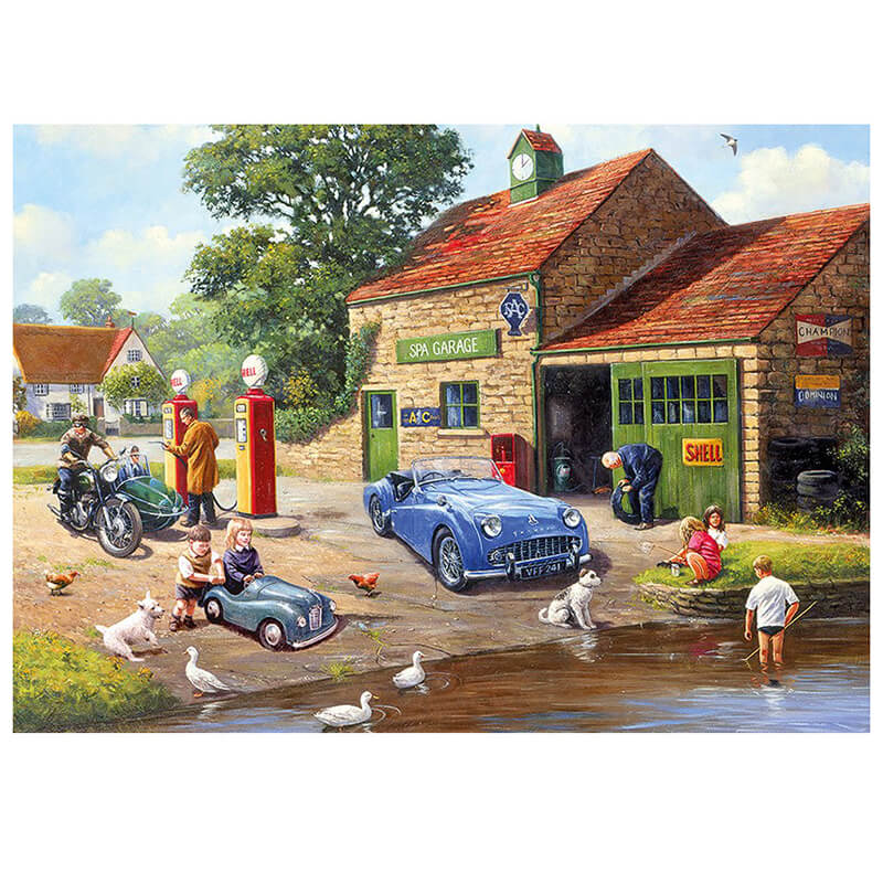 Ponds & Pumps By Kevin Walsh 2x500pc Puzzle