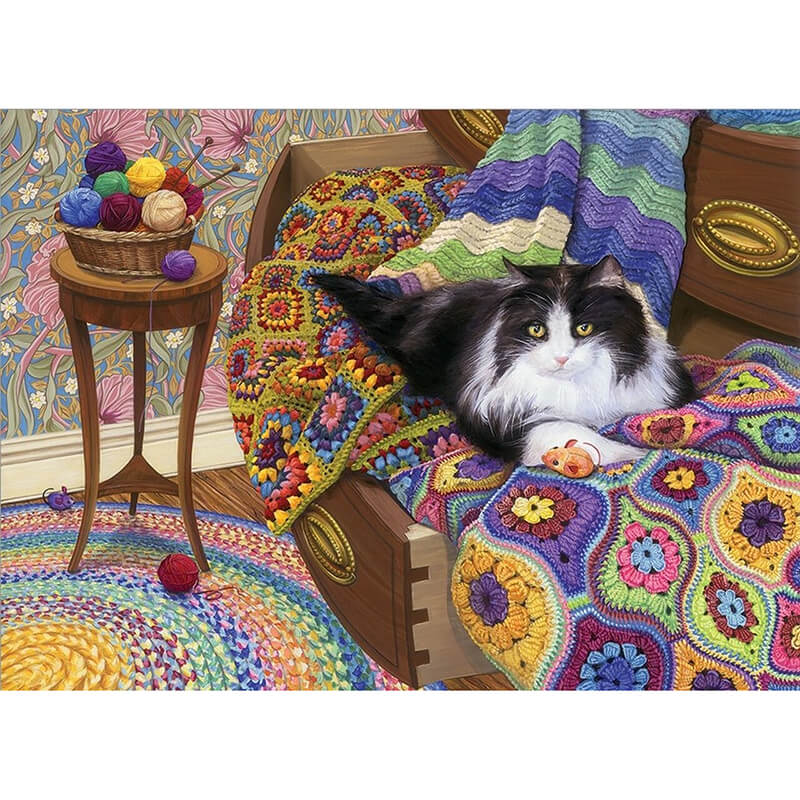Comfy Cat 1000pc Puzzle
