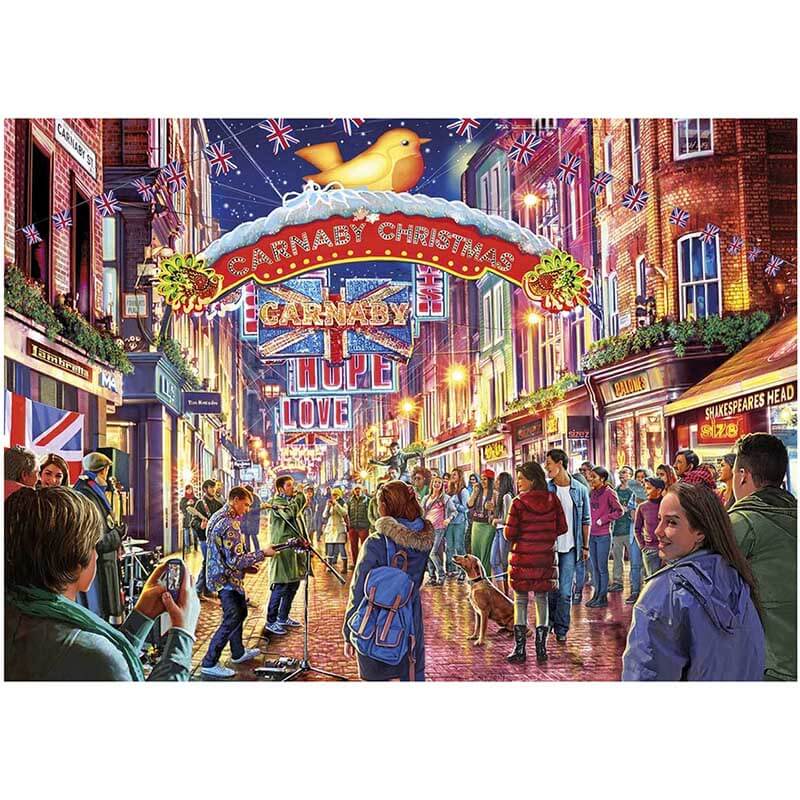 Carnaby Street By Steve Crisp 500pc Puzzle