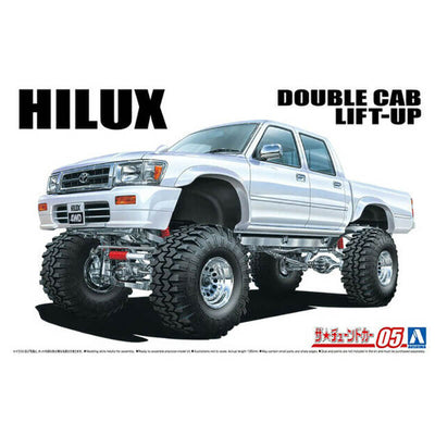 Aoshima 1/24 Toyota LN107 Hilux Pick-Up Double Cab Lift Up '94 Kit