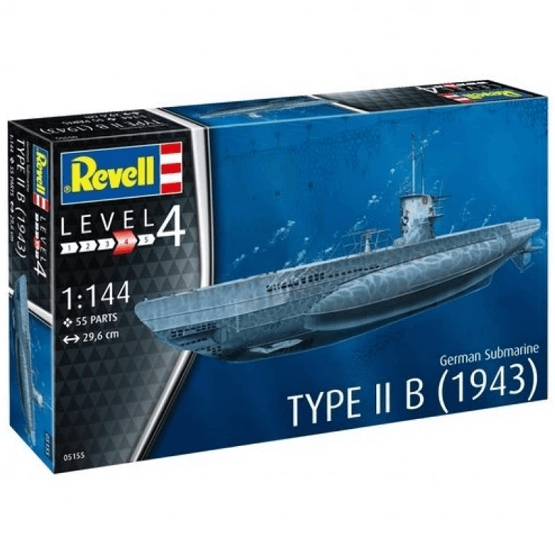 Revell 1/144 German Submarine Type II B (1943) Kit