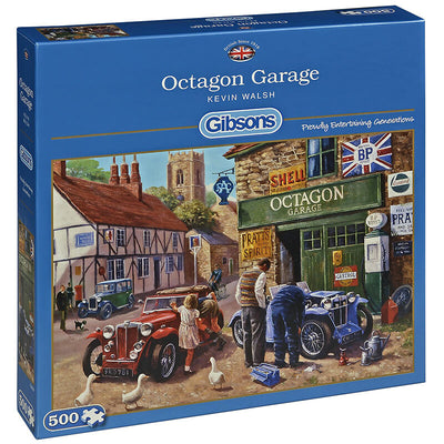 Octagon Garage By Kevin Walsh 500pc Puzzle