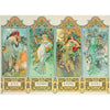 The Four Seasons By Alphonse Mucha 1000pc Puzzle