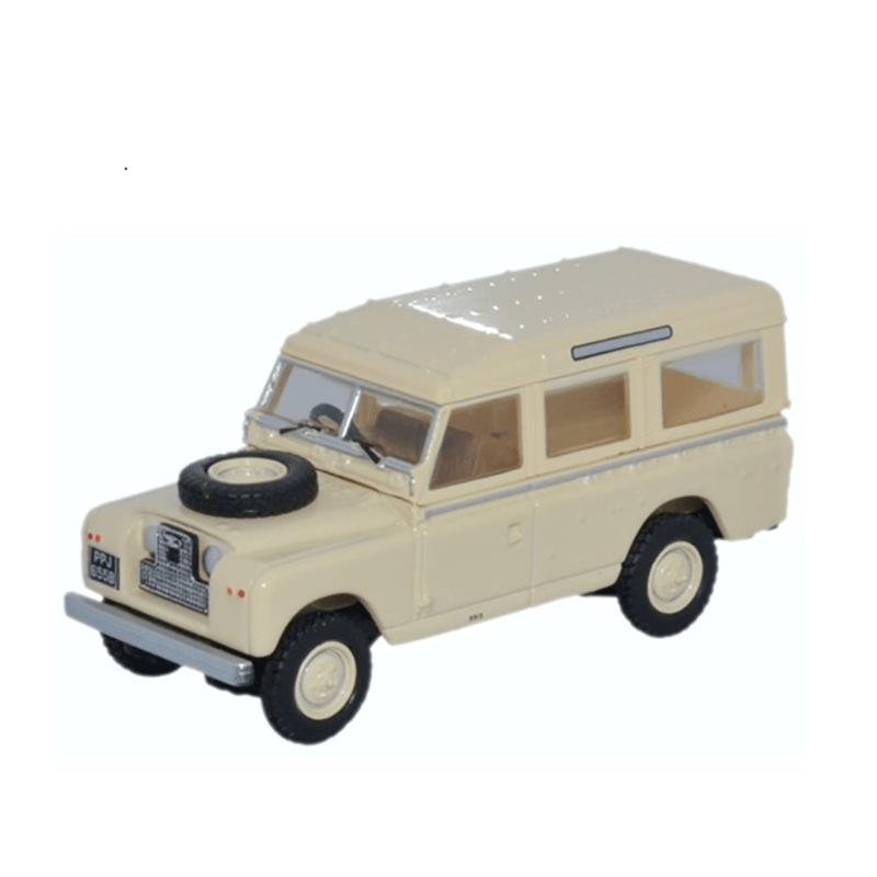 Oxford 1/76 Land Rover Series II LWB Station Wagon Limestone