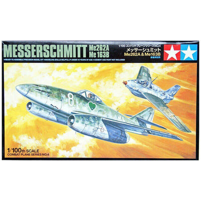 Tamiya 1/100 Messerschmitt Me262A & Me 163B Kit