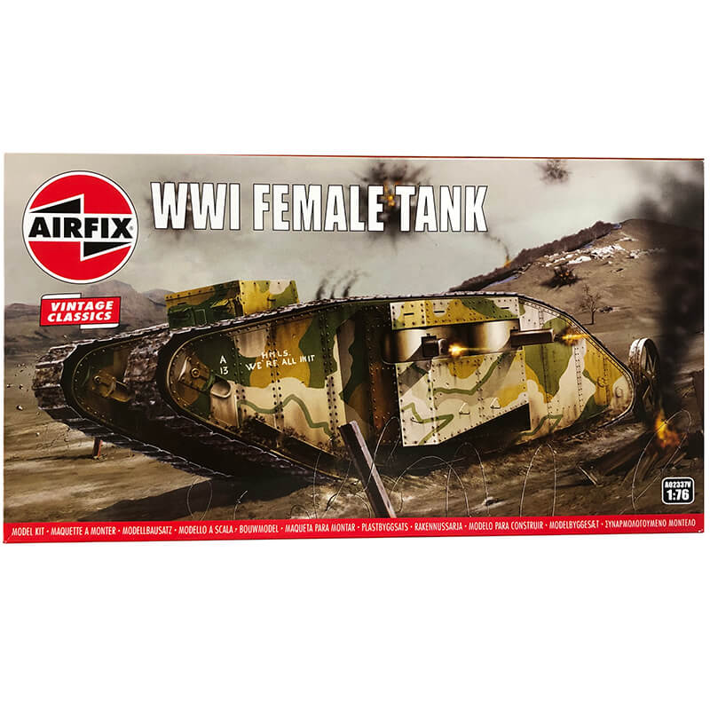 Airfix 1/76 WWI Female Tank Kit