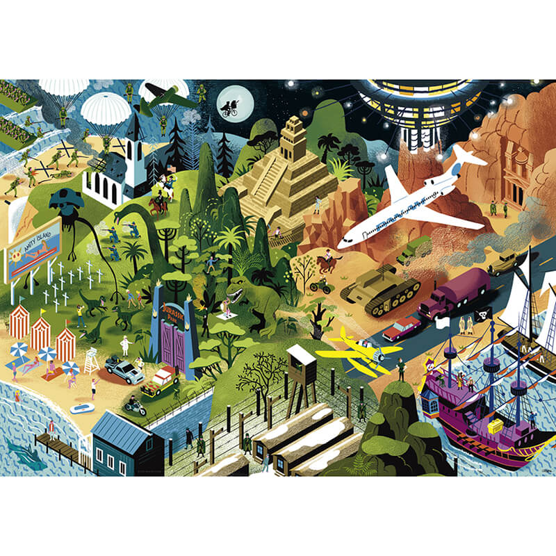 Steven Spielberg Films 1000pc Puzzle