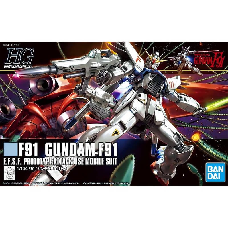 Bandai 1/144 HG F91 Gundam F91 Kit