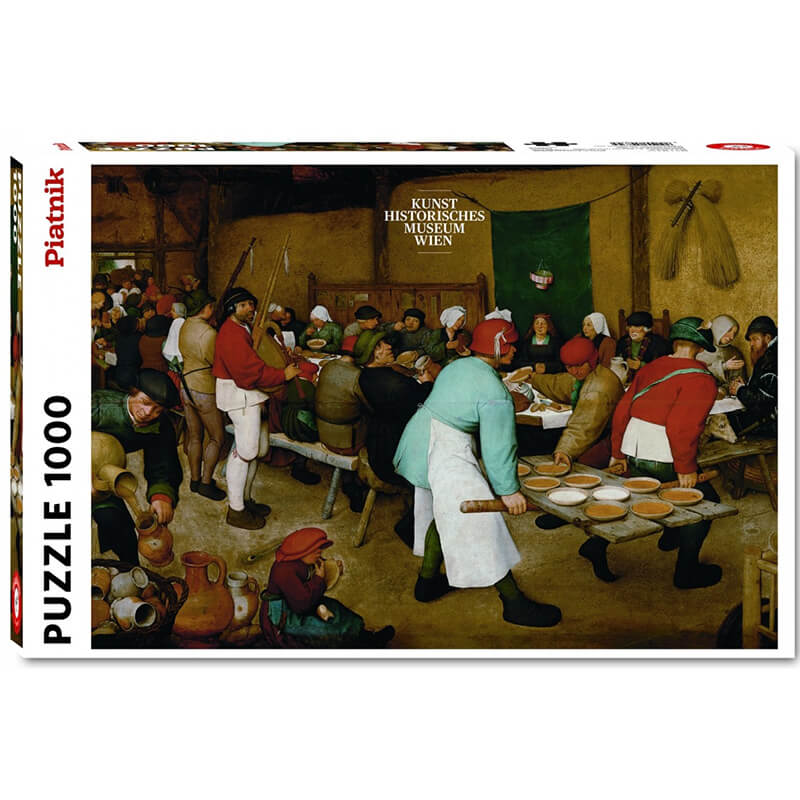 Peasant Wedding, ca. 1568 1000pc Puzzle