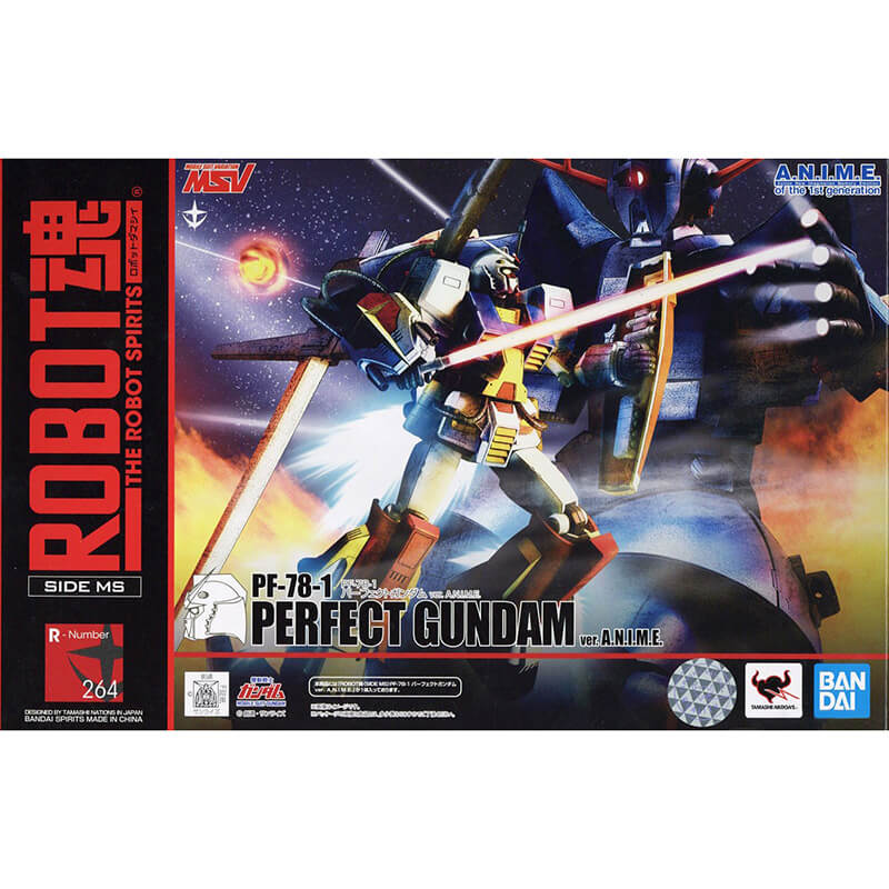 Bandai The Robot Spirits PF-78-1 Perfect Gundam Ver. A.N.I.M.E. Figure