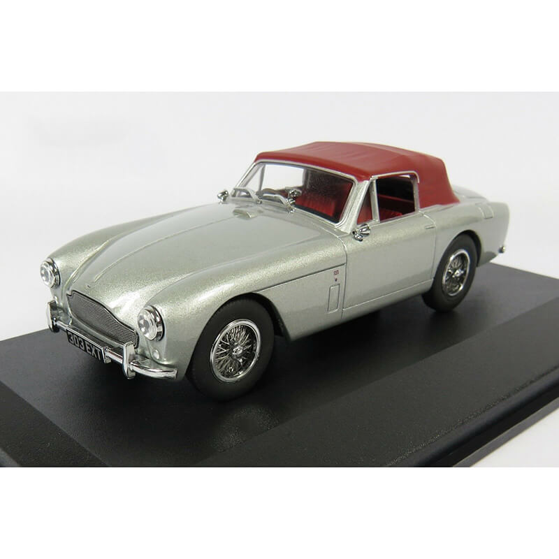 Oxford 1/43 Aston Martin DB2 MkIII DHC Snow Shadow Grey