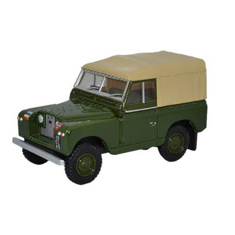 Oxford 1/76 Land Rover Series II SWB Canvas REME
