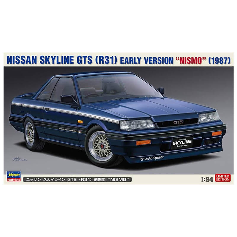 Hasegawa 1/24 Nissan Skyline GTS (R31) Early Version "Nismo" (1987) Kit
