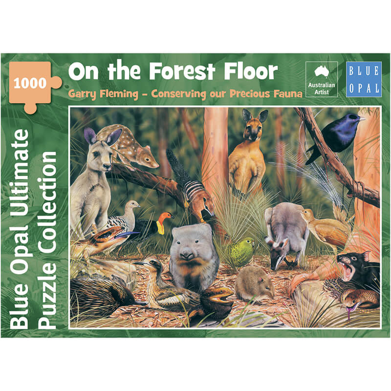 On the Forest Floor by Garry Fleming 1000pc Puzzle