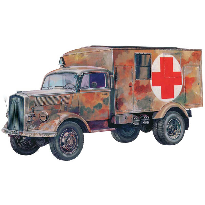 Italeri 1/72 Kfz. 305 Ambulance Kit