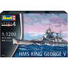 Revell 1/1200 HMS King George V Kit