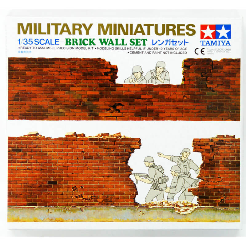 Tamiya 1/35 Brick Wall Set Kit