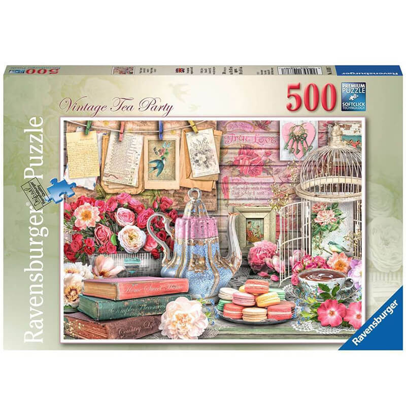 Vintage Tea Party 500pcs Puzzle