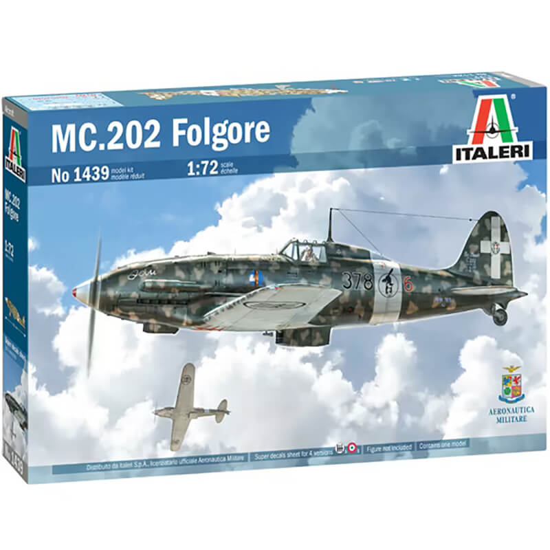 Italeri 1/72 MC.202 Folgore Kit