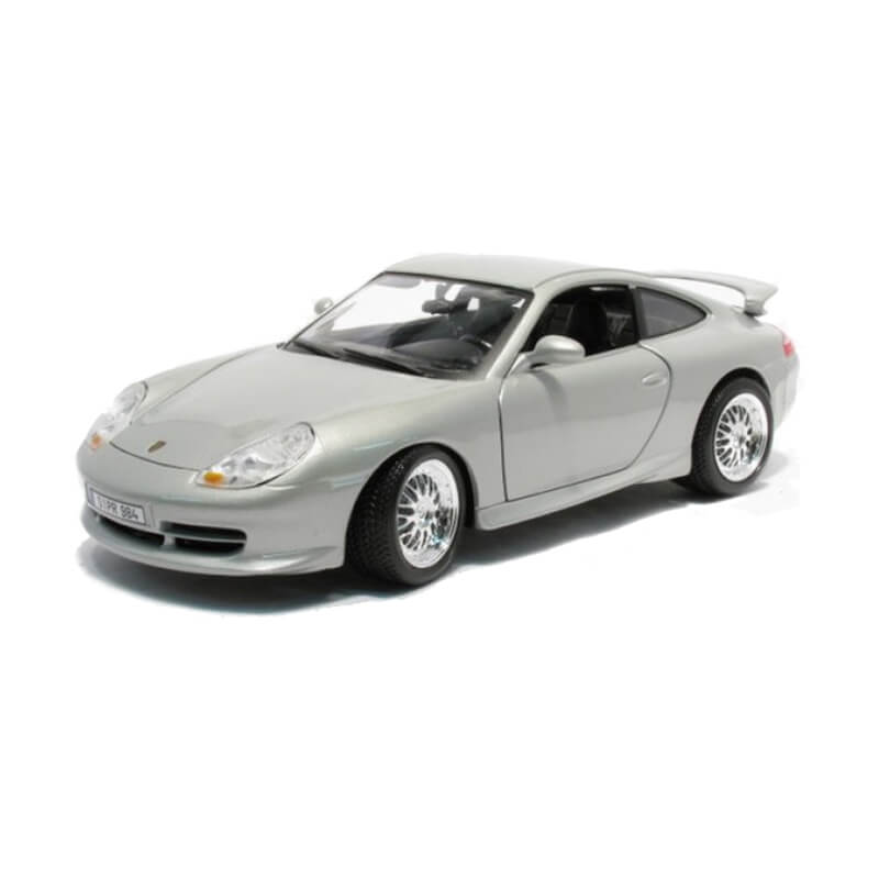 Bburago 1/18 Porsche GT3 Strasse (Silver)