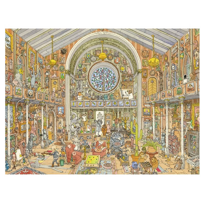 Curiosity Cabinet By Mattias Adolfsson 1500pcs Puzzle