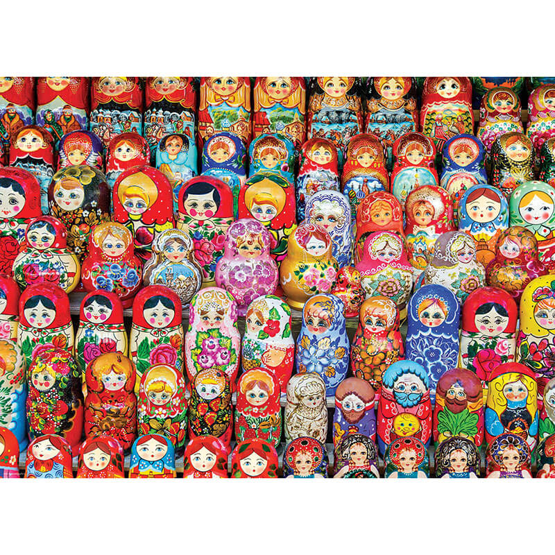 Russian Matryoshkas Dolls 1000pc Puzzle