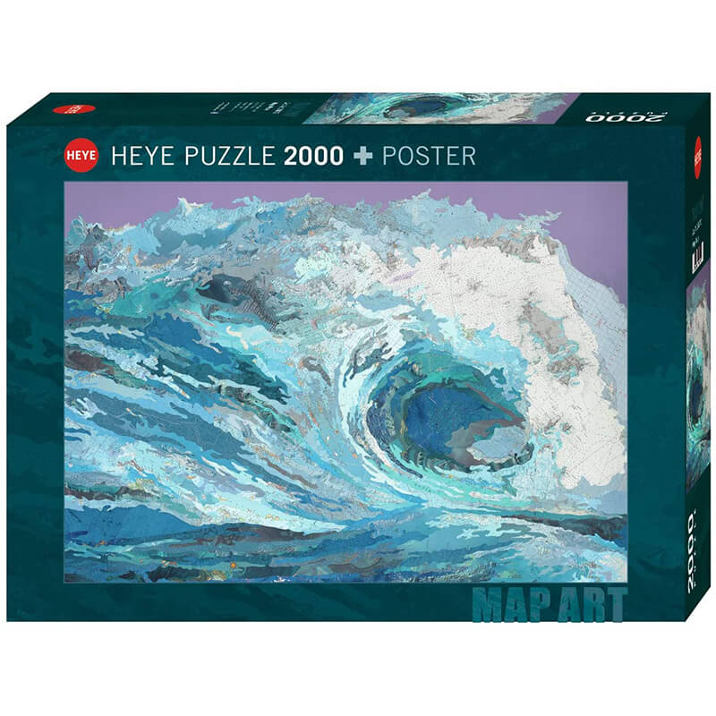 Map Wave 2000pc Puzzle