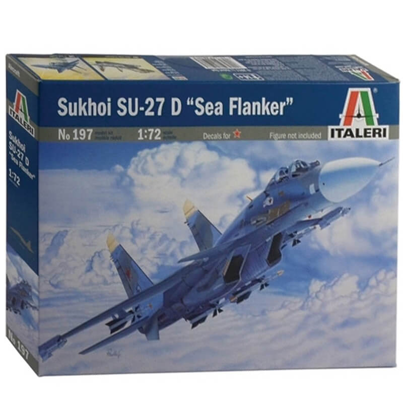 Italeri 1/72 Sukhoi Su-27 D "Sea Flanker" Kit